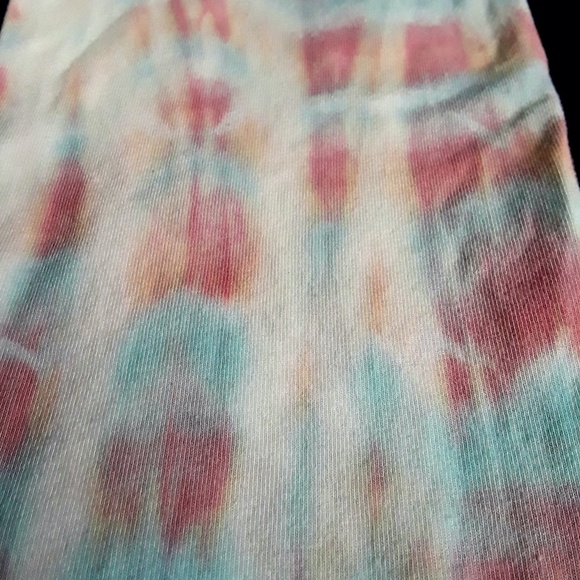 GIRL’S TIE-DYED COTTON LEGGINGS - Picture 4 of 7